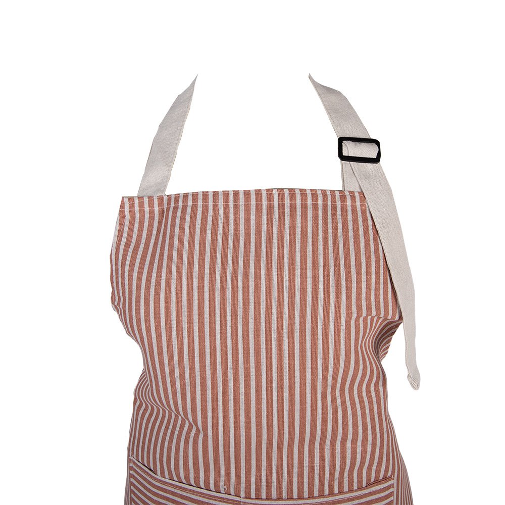 Keukenschort 69x68 cm polyester rood