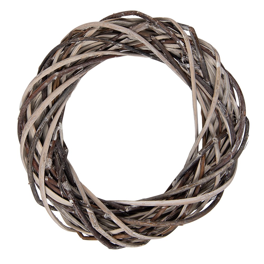 Krans Ø 20x4 cm Bruin Rotan