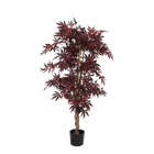 Kunstplant esdoorn rood 140x80 cm