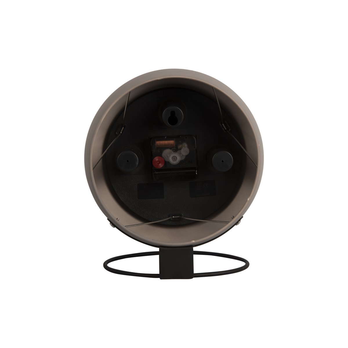 Tafelklok ijzer rond