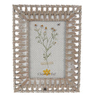 Fotolijst 10x15 cm beige polyresin