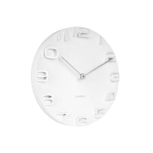 Wandklok zwart 50 cm