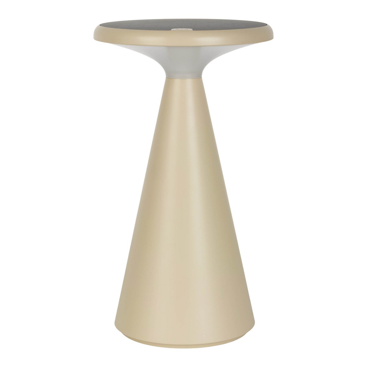 Zonnebatterij Tafellamp Palu Beige Plastic Buiten 20 Cm