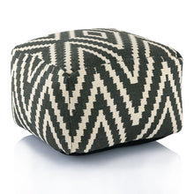 Voetkruk 50x35x50 cm kelim katoen