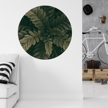 Muurcirkel greeny Dibond/Forex Ø12-140 cm