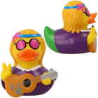 Badeend hippie met gitaar
