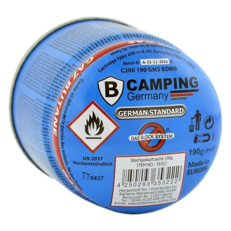 Benson Camping Gasvulling Priktank 190 Gr