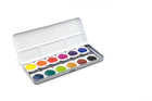 Kangaro K-Fi89012 Paint Tablet 30mm Watercolor 12 Pieces