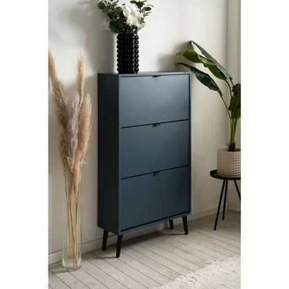 Bigbuy Home Schoenenrek Vigo 49A Blauw 70 X 24 X 125 Cm