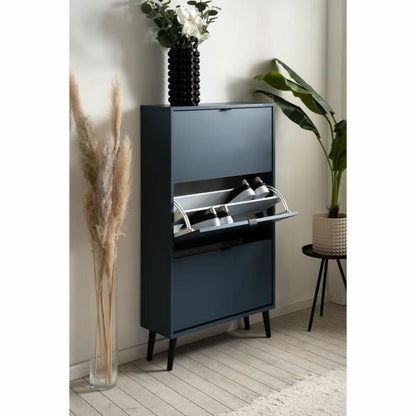 Bigbuy Home Schoenenrek Vigo 49A Blauw 70 X 24 X 125 Cm