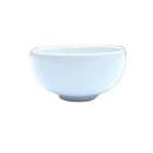 Scheerpot porselein rond ø 8,5 cm wit
