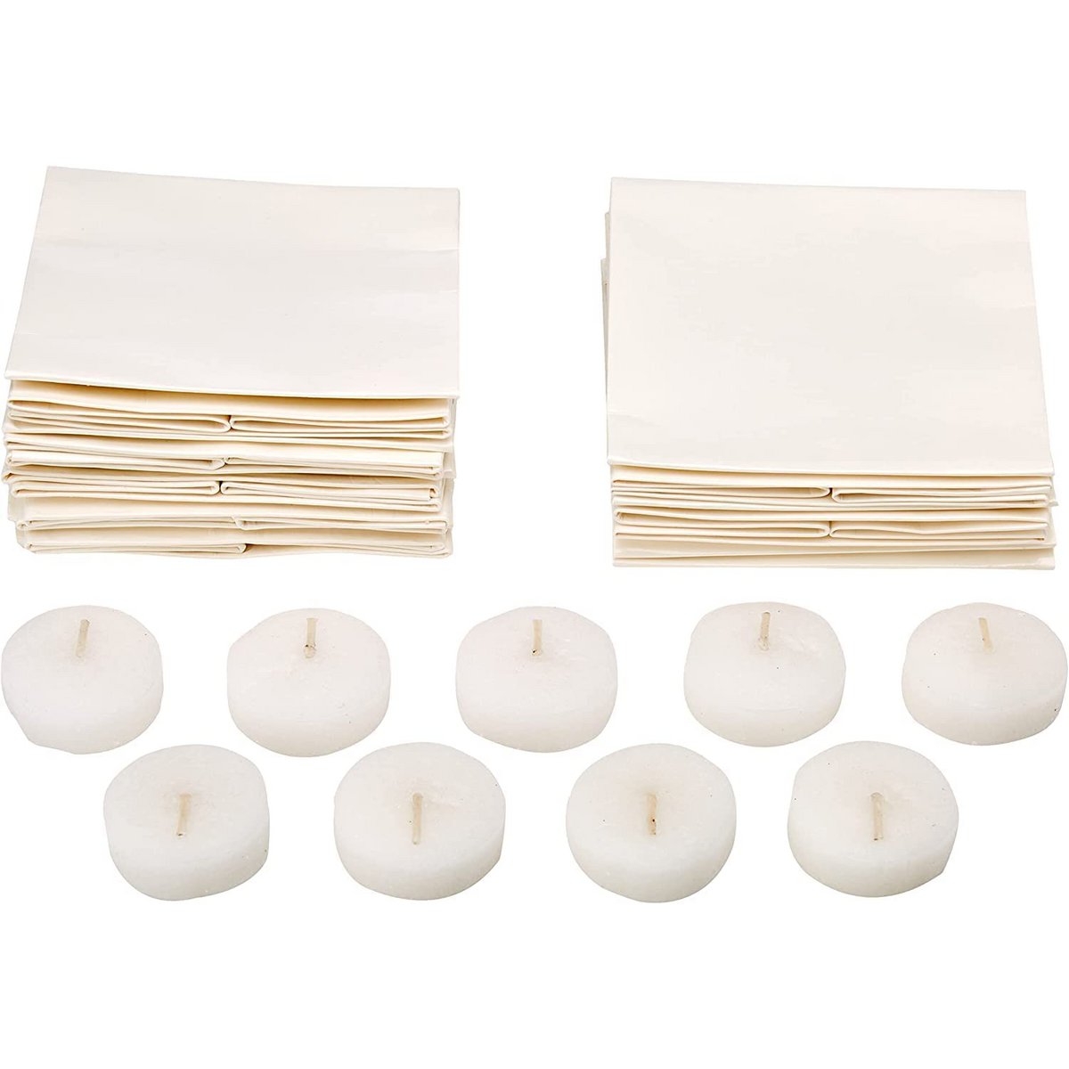 Waterlantaarns drijvend papier 11x11x11 cm 10 stuks