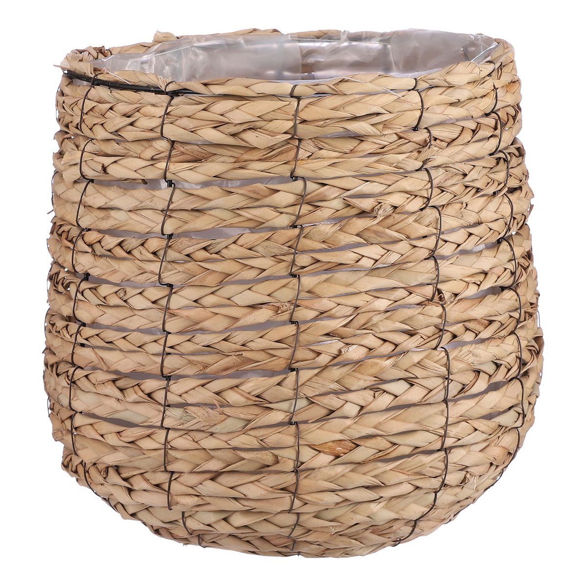 Plantenmand zeegras H31 Ø30 cm lichtbruin