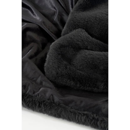 Bronte Fleece Deken Zwart L200 B150 cm Luxe Zacht Fluweel
