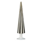 Kerstboom decoratief 39,5 cm glas wit