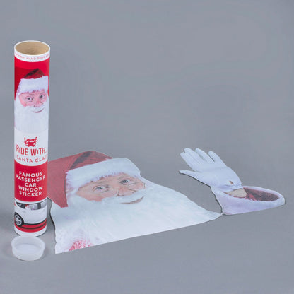 Raamsticker Santa Claus 29x30 cm