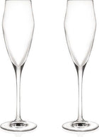 Champagneglazen 18.2 cl kristalglas 2 stuks
