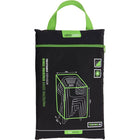 Afdekhoes stapelstoelen 105x68x68 cm zwart
