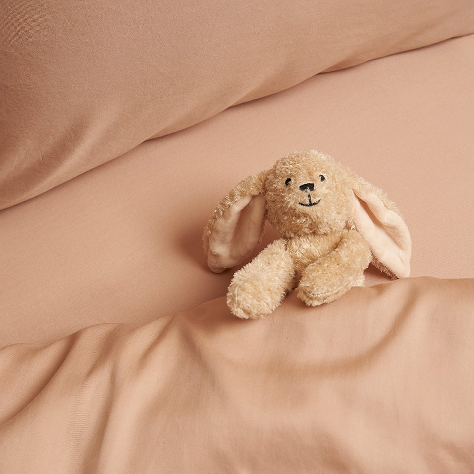 Hoeslaken TENCEL™ Twill Peach 60x120 cm