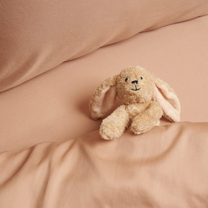 Hoeslaken TENCEL™ Twill Peach 60x120 cm