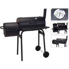 Smoker barbecue 106x63x110 cm gegalvaniseerd staal