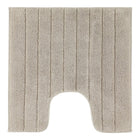 Toiletmat 60x60 cm katoen zand