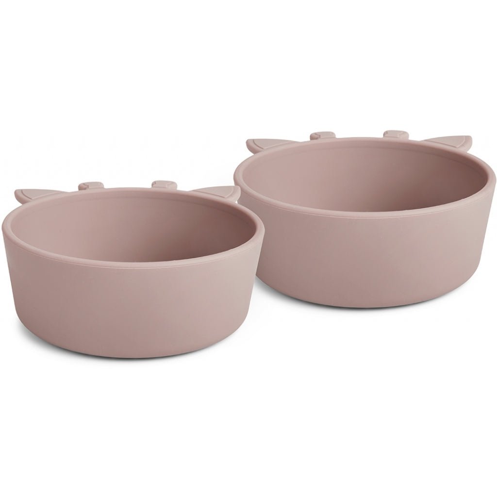 Alex Silicone Deep Plate 2-pack Giraffe