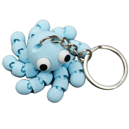 Sleutelhanger octopus PLA beweegbaar
