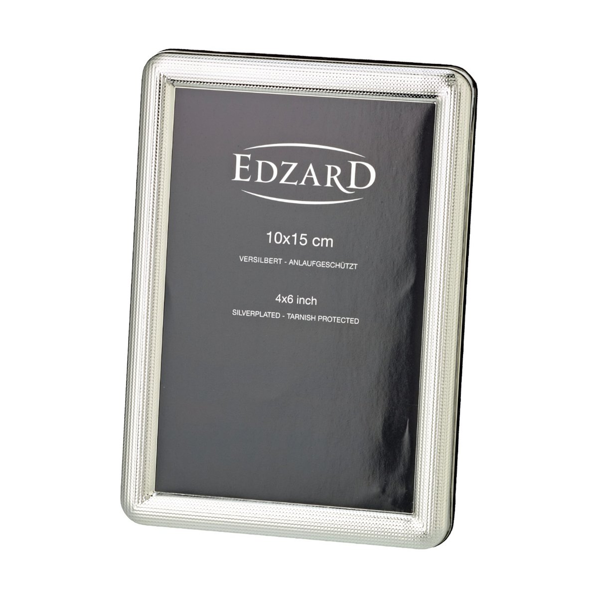 Fotolijst 10x15 cm staal zilver