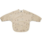 Slabbetje lange mouwen gecoat beige