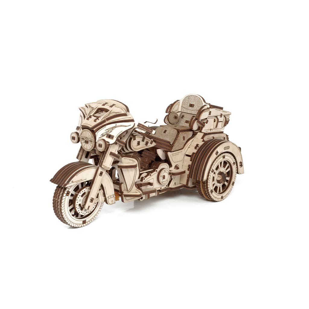Houten puzzel Trike 22,6x11,1x11,1 cm berkenmultiplex