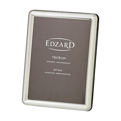 Fotolijst 13x18 cm staal zilver
