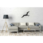Seagull Wall Decor Stone Basket Decor Black 141501 48.7x55.7cm