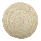 Placemat touw 33x33x2 cm beige
