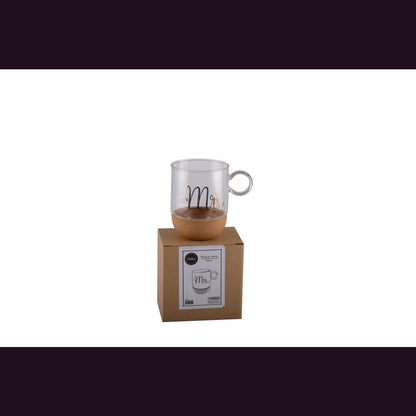 Mok glas 'Mrs' 400ml
