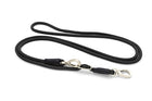 Morso Hands-Free Soft Rope Dog Leash Recycled Black