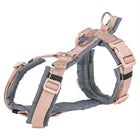 Trixie Premium Trekking Dog Harness Blush Pink / Graphite Grey