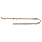 Hondenriem verstelbaar 200x1 cm zand taupe