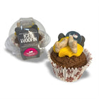 The Barking Bakery Carob Woofin With Yellow Icing