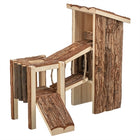 Knaagdier speelplaats schorshout 32x19x29 cm