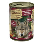 Natvoer hond konijn hert wortel 400g