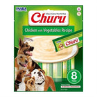 Hondensnacks kip groenten 8x20 gr