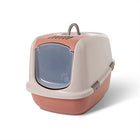 Savic Cat Litter Tray Nestor Jumbo Champagne Pink / Terracotta