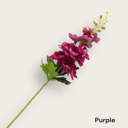 Delphinium | Silk artificial flower | Length 72cm 1pcs