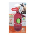 Zolux Bvk Poop Bag Dispenser + 15 Poop Bags Red