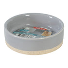 Zolux Olaria Ceramic Grey Food Bowl