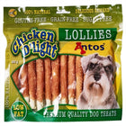 Honden snacks kip runderhuid 400 gr