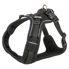 Trixie Dog Harness Premium Flexmesh Wide Chest Black