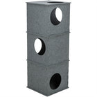 Trixie Cat House Tower Nele Felt Grey