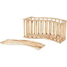 Trixie Hooiruif Met Deksel Hout Gevlamd